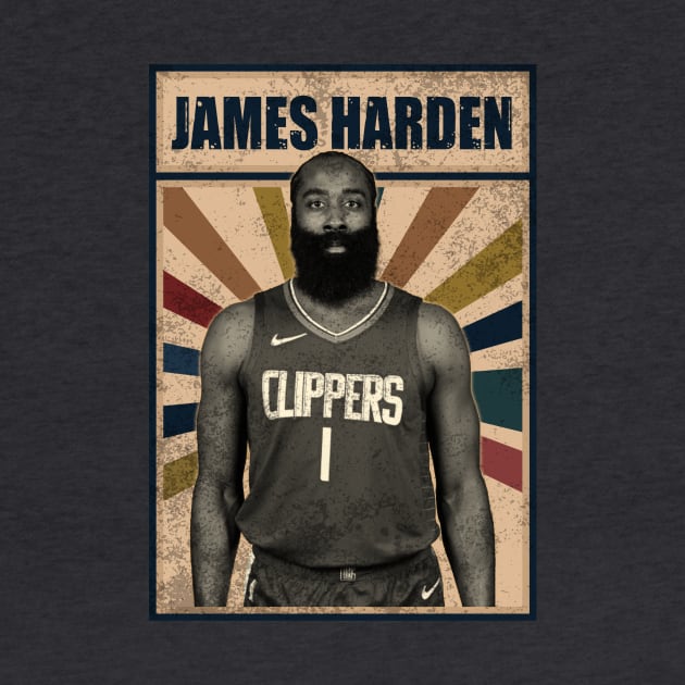 Los Angeles Clippers James Harden by RobinaultCoils